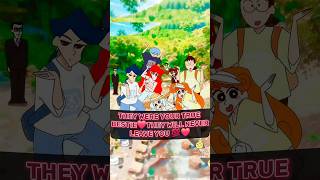 IF YOU AFRAID TO LOSSING YOUR BESTI❤️ 2 animeeditadult shinchanfriendsbestie subscribeshorts [upl. by Aietal]