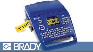 Bradys BMP71 Label Printer Features Overview [upl. by Rizika23]