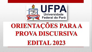 REDAÇÃO UFPA  DICAS [upl. by Younger676]