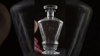 Decanters  Unknown Art Deco Decanter [upl. by Ecneitap]