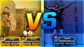 POWER DF amp STUMPY DF amp GBENT DF VS MAKERY DF amp DAT BOI 🚀🤫  NBA2K18 [upl. by Lampert]