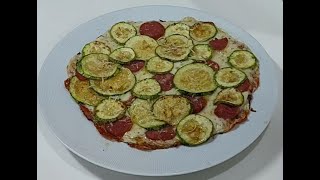 Massa de pizza de frango low carb com 3 ingredientes [upl. by Enomahs]