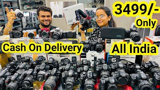 सिर्फ़ 3499Dslr 🔥Canon 200d M5090d 5d  Sony Dslr  Cash On delivery  Second hand Dslr Camera [upl. by Ariane]