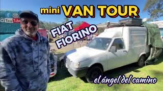 😳en su FIAT FIORINO camperizada VIVIÓ una SITUACIÓN LIMITE los primeros días de su viaje VAN TOUR [upl. by Eimerej]