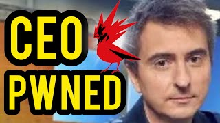 CD Projekt Red CEO ATTACKS YouTuber Exposing DEIESG Agenda [upl. by Lucius]