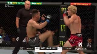 Paddy Pimblett vs Jordan Leavitt FREE FIGHT UFC 282 [upl. by Olga]