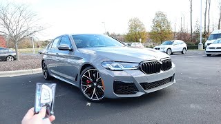 2021 BMW M550i xDrive Start Up Exhaust Test Drive and Review [upl. by Ludovick]