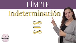 Límite  Indeterminación infinito sobre infinito [upl. by Hakkeber]