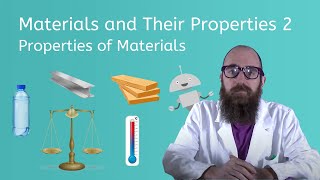 Materials and Their Properties 2  Properties of Materials  Elementary Science for Kids [upl. by Afatsom]