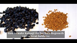 How to Make Kalonji Oil at Home  DIY Kalonji Hair Oil  Kalonji Oil  Homemade Kalonji Hair Oill [upl. by Natanoj]