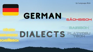 10 Deutsche Dialekte  10 German Dialects [upl. by Kamerman]