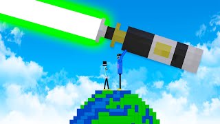 We Create Planet Sized Lightsabers and Destroy Everything in People Playground [upl. by Florida170]