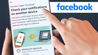 Check your notifications on another device Facebook Two Factor Authentication Problem Solved 2024 [upl. by Aimaj]