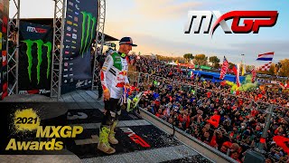 Antonio Cairoli  2021 MXGP Awards MXGP Motocross [upl. by Hgielrak]