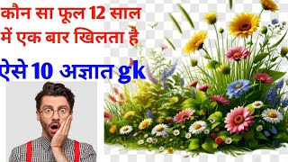 Hindi GK quiz 👍 10 interesting Hindi GK  Hindi GK with answer  हिंदी जीके उत्तर सहित [upl. by Arim]