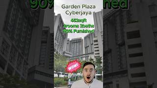 Garden Plaza Cyberjaya 3 Rooms Type 452sqf cyberjaya realestate property [upl. by Mauralia]