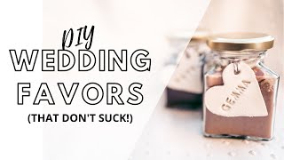 DIY Wedding Favor Ideas that dont SUCK with tutorial [upl. by Nadia871]