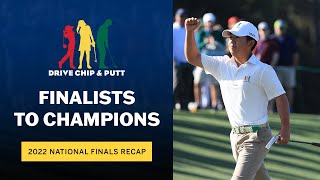 2022 National Finals  Drive Chip and Putt [upl. by Acysej690]