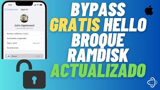 Desbloqueo Iphone Bypass Hello Gratis con Broque Ramdisk Actualizado [upl. by Anayt102]