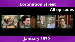 Coronation Street  January 1970 [upl. by Monie793]