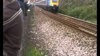 Crazy quotPolicequot HST at Dawlish [upl. by Qirat787]