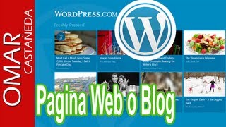 TUTORIAL DE WORDPRESS  COMO CREAR UNA PAGINA WEB O BLOG [upl. by Alenoel]