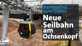 Neue Seilbahn am Ochsenkopf nimmt Betrieb auf  BR24 [upl. by Nonek]