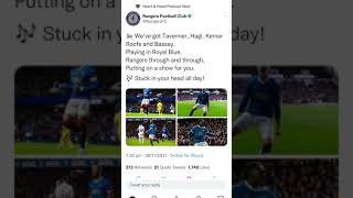 Tavernier hagi kemar roofe and Bassey new rangers song [upl. by Gmur]