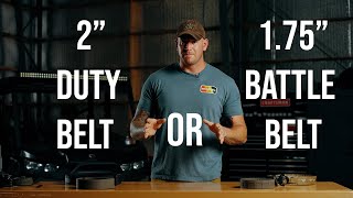 Should You Choose a 175quot Battle Belt or a 2quot Duty Belt [upl. by Nord]