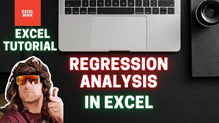 Learn Excel Linear Regression Analysis Microsoft Excel tutorial 2021 [upl. by Kezer219]