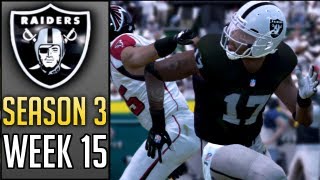 Madden 13 Connected Careers Raiders Week 15 vs Falcons Season 3 [upl. by Osei]