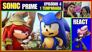 SONIC PRIME 4 Episódio 1 TEMPORADA REACT [upl. by Sueaddaht]