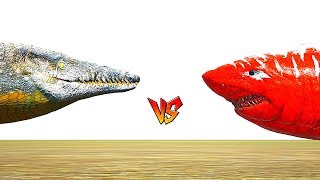 Ark Survival  PROGNATHODON vs ALPHA MEGALODON and more Ep203 [upl. by Mazman992]