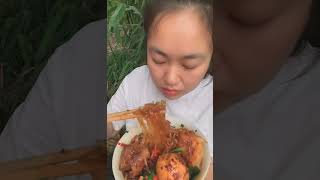 Amazing the Rural Food Chinshu Hot and Sour Noodles Pure Sweet Potato Noodles [upl. by Autumn]