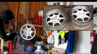 HOW TO Rebuild 2 PIECE WHEEL DIY  PT3 Paint  Reassembly [upl. by Charley]