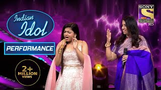 Kavita जी ने दिया Arunita का Dola Re Dola Performance में साथ  Indian Idol Season 12 [upl. by Berey]