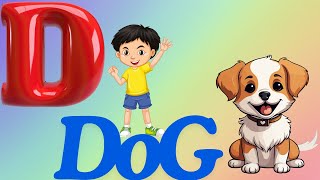 D word kids song ABC song From A to Z I ABC Song For Children  abc song I Kidsongs  Kids Songs [upl. by Niotna971]