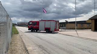 Alarm 112  Rødekro Frivillig Brandværn  Brandbil feuerwehr brigade udrykning [upl. by Aeiram305]