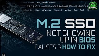 Asus ROG Strix B365f Gaming M2 SSD not showing in the Bios how to fix 2023 [upl. by Cyrillus]