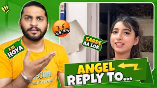 Angel Reply To  😡 Angels Shivam Romanchik Program [upl. by Amalie]