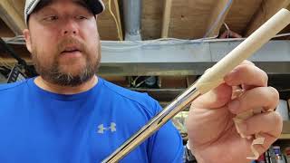 How to ReGrip or Regrip your own Golf Clubs at Home using Air [upl. by Norahc326]