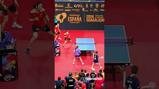 AUDACIOUS KIDS  😂 Table Tennis vs Alvaro Robles amp Maria Xiao [upl. by Nies759]