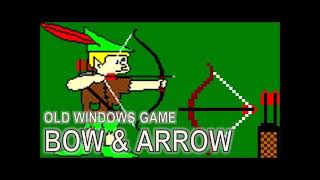 BOW amp ARROW CLASSIC COMPUTER WINDOWS MS DOS VIDEO GAME [upl. by Allina]