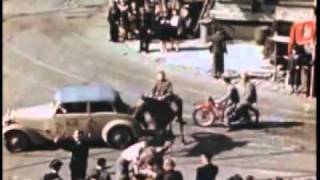 World War II Color Footagedes SFP 186VE Day Prag 1945 13 [upl. by Reilly264]