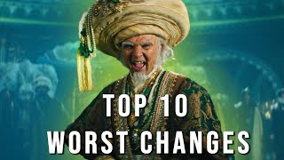 Top 10 WORST Changes in Avatar TLA [upl. by Llehsyar]