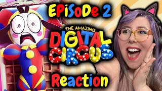 AMAZING DIGITAL CIRCUS EPISODE 2 REACTION  Zamber Reacts [upl. by Posner]