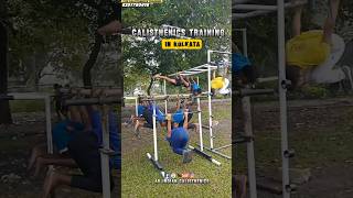 🔥Calisthenics training🔥trainingcalisthenicsviralreelsakindiansportscoachingteamkolkatagym [upl. by Harriet32]