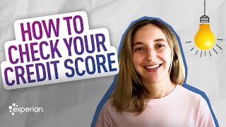 How to Check Your Credit Score [upl. by Ettenot]