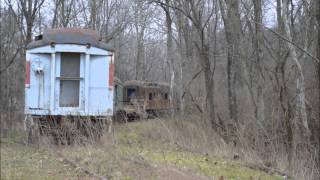 Trains in southern Indiana [upl. by Costin]