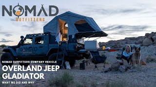 The Ultimate Jeep Gladiator Overland Build by Nomad Outfitters [upl. by Ranit]